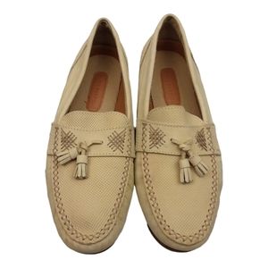 Hush Puppies Men's Bone Leather Moc Loafers Size 11M